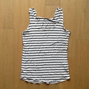 Majestic Filatures Striped Sleeveless Top